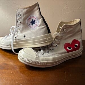 Converse Chuck Taylor 70 All Star High Top Play Comme des Garcon Sneaker M5 W7